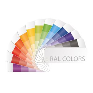 Дизайн секційних воріт Нестандартний колір по карті RAL (націнка)