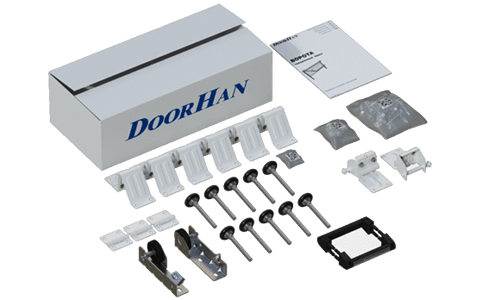 Коробка з комплектацією для монтажу гаражних воріт